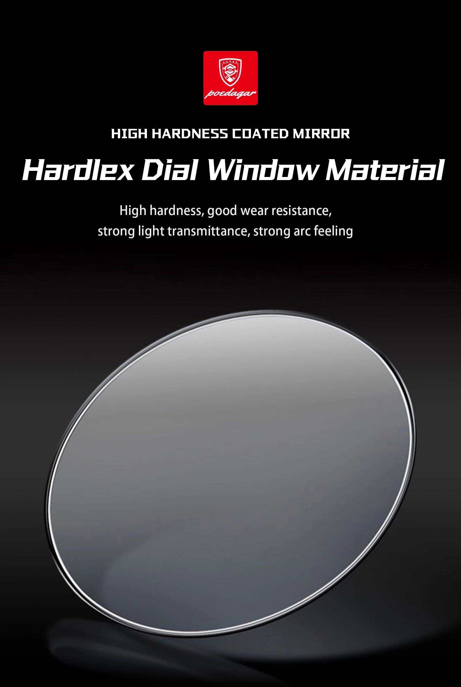 Irregular Chronograph Watch – Bold Numberless Dial with Hidden Clasp Bracelet
